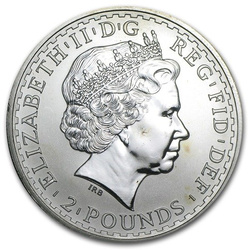 Britannia 1 uncja Srebra 1998
