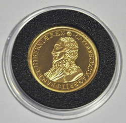 Replica of Juxon Medal 4 g Gold Proof
