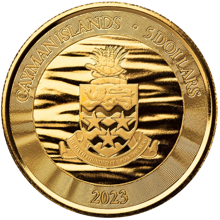 Cayman Islands: Marlin 1 uncja Złota 2023 Prooflike