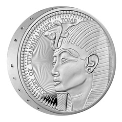 Tutankamón Descubrimiento 100 Aniversario £5 Plata 2022 Proof Piedfort Coin