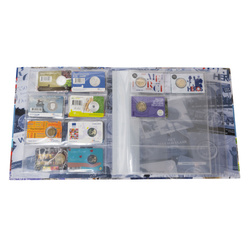 Álbum para 80 monedas en tarjeta