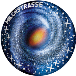 L'universo inesplorato: la Via Lattea 20 Euro 2021 Proof