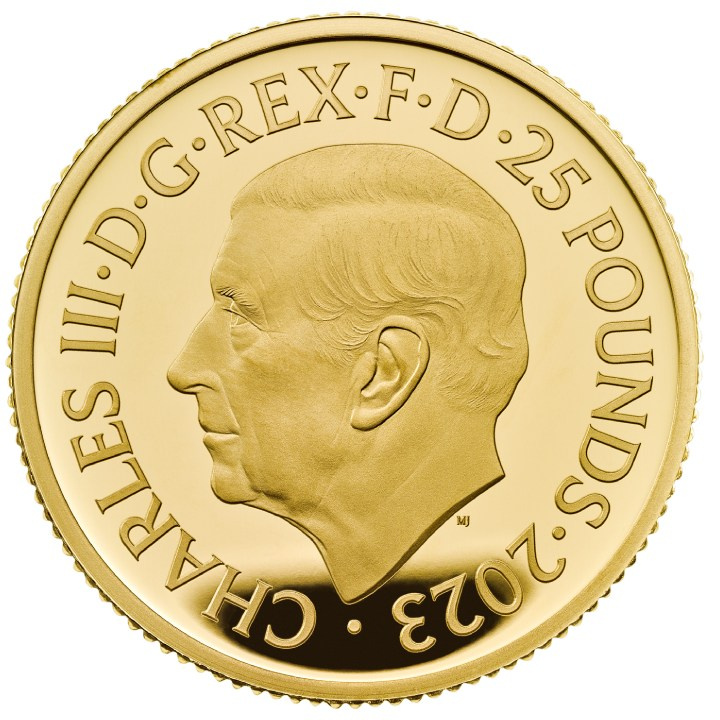 Set di 6 monete Premium Britannia Oro 2023 Proof