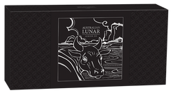 Lunar III: Year of the Ox Silver 2021 Proof 3 Coin Set