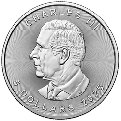 Treasured Canadian Maple Leaf 1 oz Silver 2025 Congratulations Privy Mark