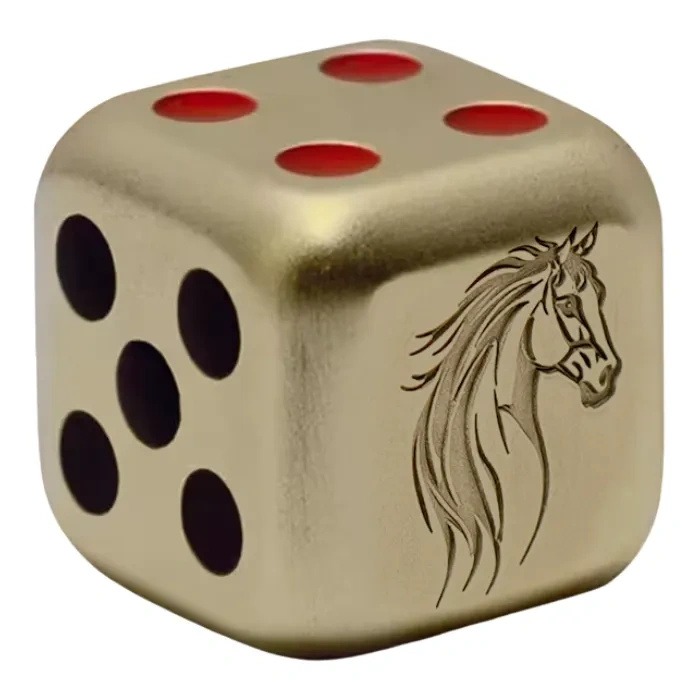 Fiji: Lunar Year of Horse pozłacana 1 uncja Srebra 2026