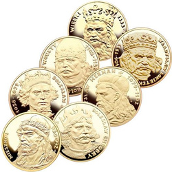 Ensemble de 7 pièces « Collection royale » Proof