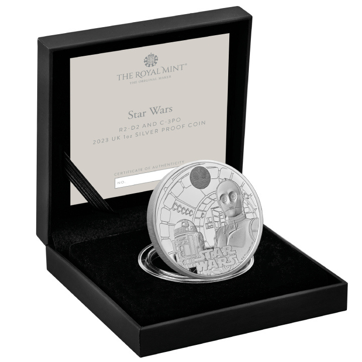 Star Wars: R2-D2 and C-3PO 1 oz Silver 2023 Proof