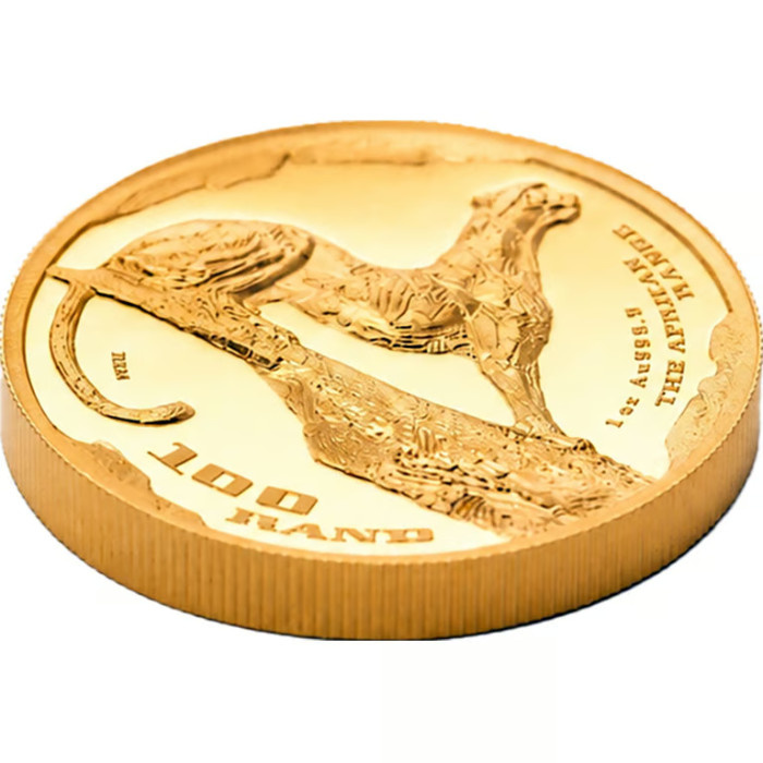 Goldmünze Gepard 1 Unze Gold 2026 Proof High Relief