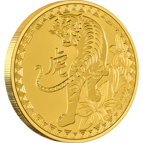 Niue : Année du Tigre 1 once d'or 2022