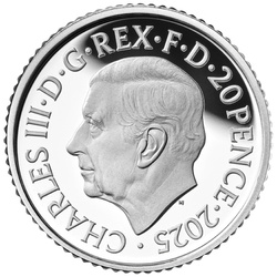 Lot de 6 pièces Britannia Argent 2025 Proof