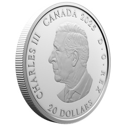 Canada: The Sundial $20 Srebro 2025 Proof 