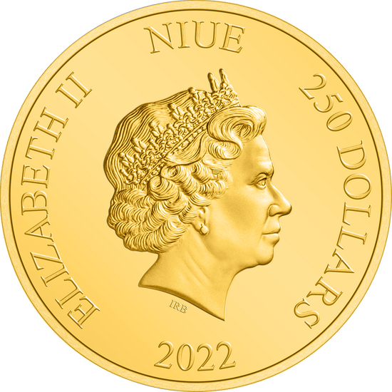 Niue: Year of the Tiger 1 oz Gold 2022