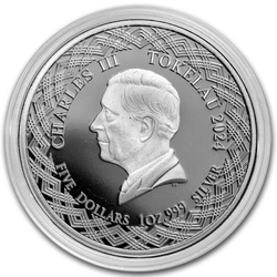 Tokelau: Zodiákus sorozat – Ikrek 1 uncia ezüst 2024