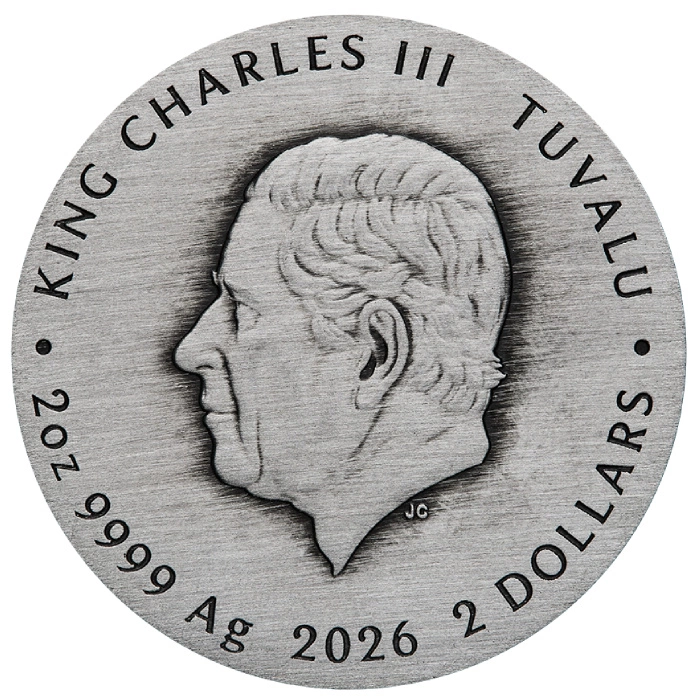 Stranger Things - Villains colored 2 oz Silver 2026 Antiqued Coin