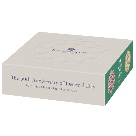 50 Aniversario del Día Decimal 2021 Proof