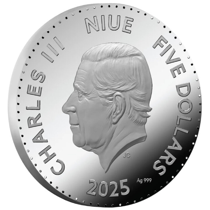 Niue: Year of a Snake 2 uncje Srebra 2025 Prooflike