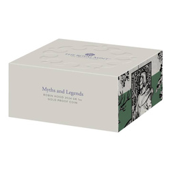  Myths & Legends: Robin Hood 1 uncja Złota 2024 Proof