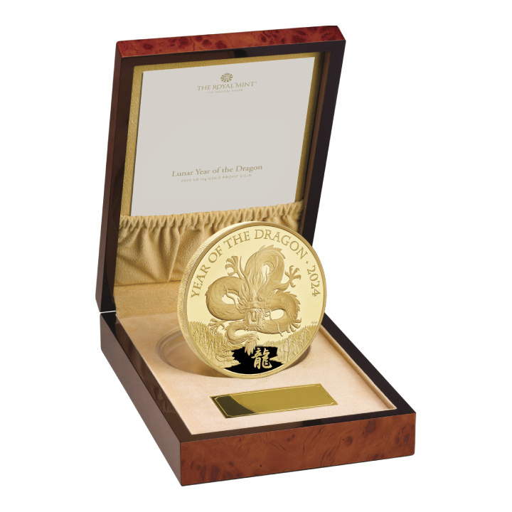 Royal Mint Lunar: Año del Dragón 1000 gramos Oro 2024 Proof