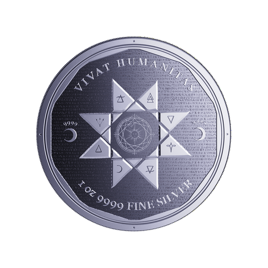 Tokelau: Vivat Humanitas 1 Ounce Silver 2022