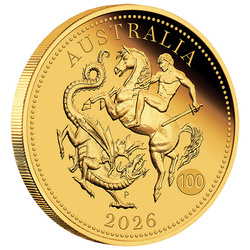Złota Moneta The Perth Mint: Australijski Suweren $25 2026 Proof