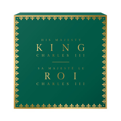 Canadá: Su Majestad el Rey Carlos III's Royal Cypher $1 Srebro 2023 Proof