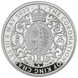 The Coronation of His Majesty King Charles III 2 oz Silber 2023 Proof