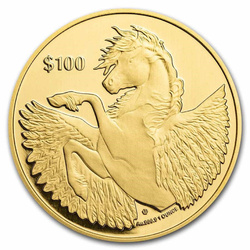 British Virgin Islands: Pegasus 1 oz Gold 2023