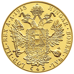 4 osztrák dukát 1915 „Quadruple” (vadonatúj)