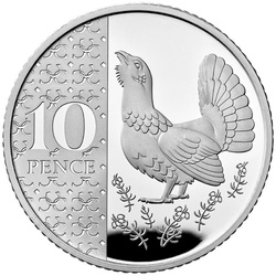 Lote de 13 monedas de plata Gran Bretaña 2024 Proof