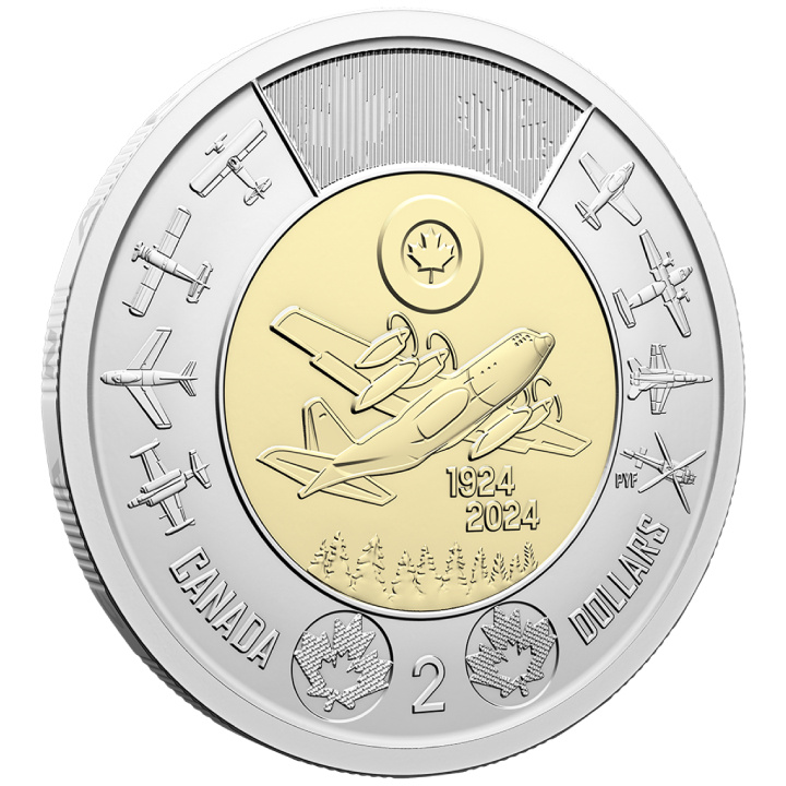 Canadá Centenario de la Real Fuerza Aérea Canadiense 2 $ 2024