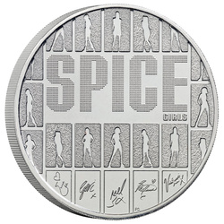 Monedă din cupronichel Spice Girls 5 lire 2026