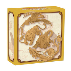 Chinese Myths and Legends: Four Guardians 1 oz Gold 2024 Proof