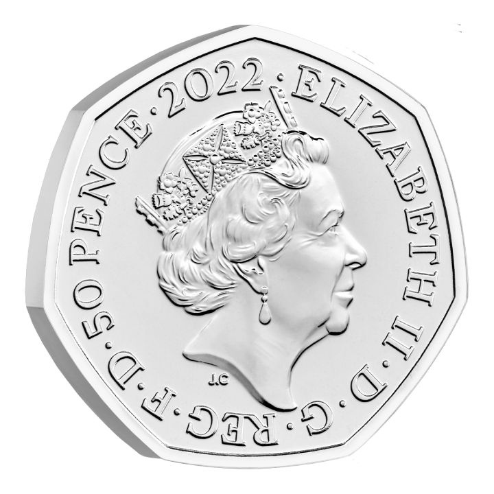 Harry Potter 25th Anniversary 50p Cupro-nickel 2022