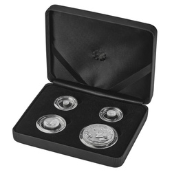 Britannia Four-Coin Silver Set 2024 Reverse Frosted