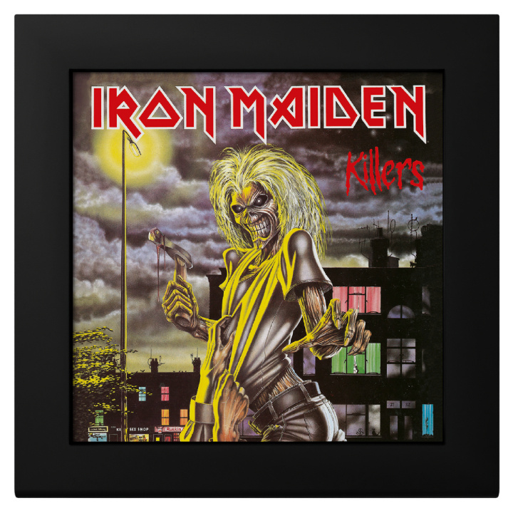 Cook Islands: Iron Maiden – Killers coloured 1 oz Silber 2024 Proof