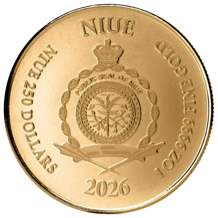 Goldmünze Scottsdale Mint: Lady Justice 1 Unze Gold 2026