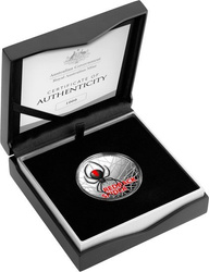 Australia's Most Dangerous Creatures: Redback Spider 1 oz Plata Proof 2021