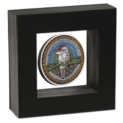Kookaburra Kaa-Kaa coloured 2 oz Silver 2024 Antiqued Coin