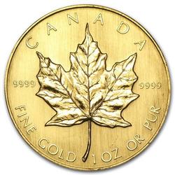 Canadian Maple Leaf 1 oz Gold 1984