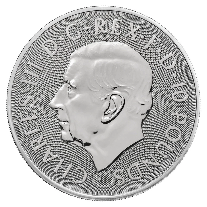 The Royal Tudor Beasts: Queen's Lion 10 once d'argento 2026