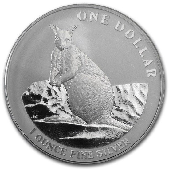 Australijski Kangur 1 Uncja Srebra 2012
