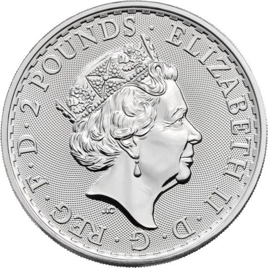 Britannia 1 uncia ezüst 2021