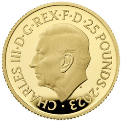 Mýty a legendy: Merlin 1/4 unce zlata 2023 Proof