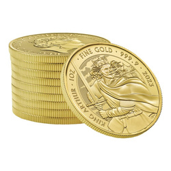 Myths & Legends: King Arthur 1 oz Gold 2023