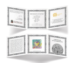 Málta: A múlt lovagjai 1 uncia ezüst 2022