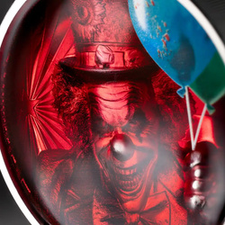 Cook Islands Phobias - Coulrophobia 2 oz Silver 2026 Ultra High Relief