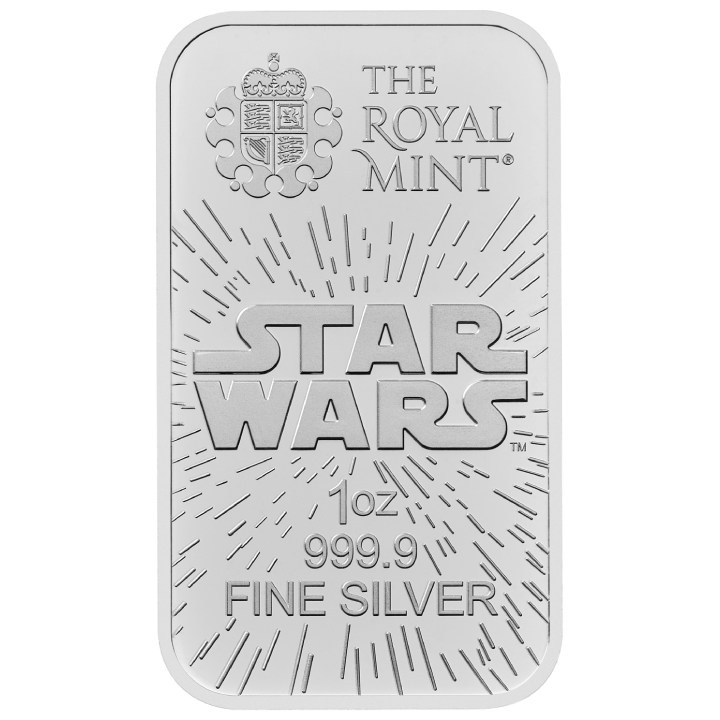 Sztabka The Royal Mint: Star Wars - Jedi 1 uncja Srebra