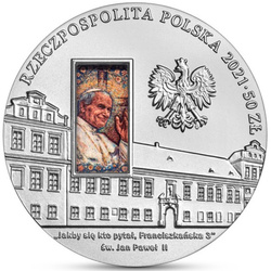 Palais épiscopal de Cracovie - Jean-Paul II 2021 50 zł