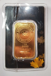 1 oz Goldbarren RCM Beschädigte CertiPack
